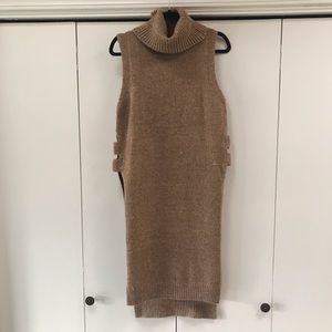 Bishop + Young Long Open Side Turtleneck Sweater